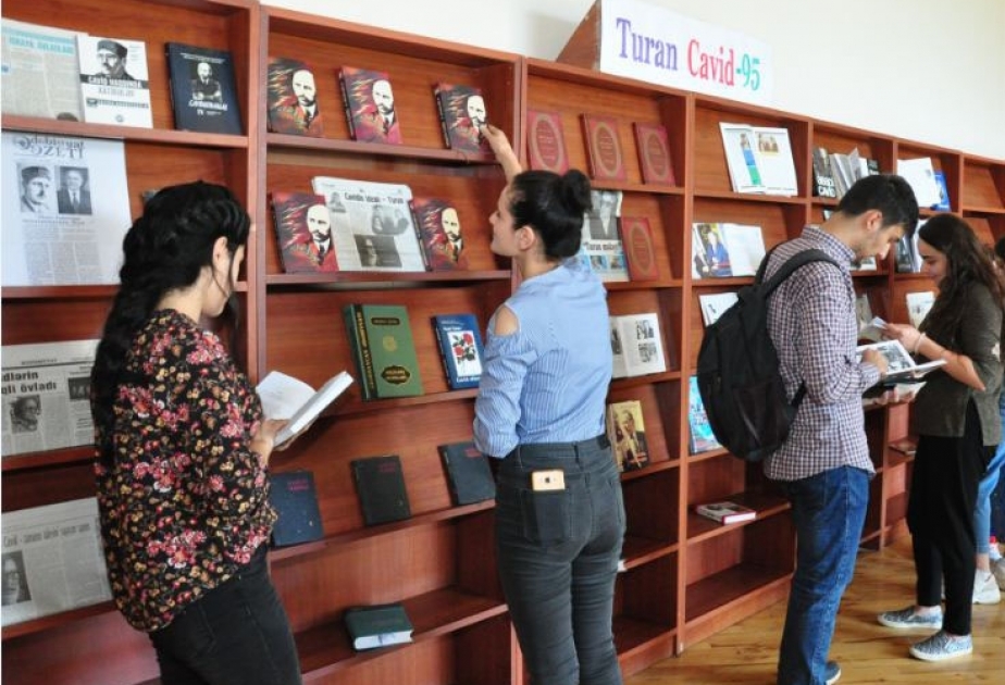 Milli Kitabxanada “Turan Cavid-95” adlı kitab sərgisi açılıb