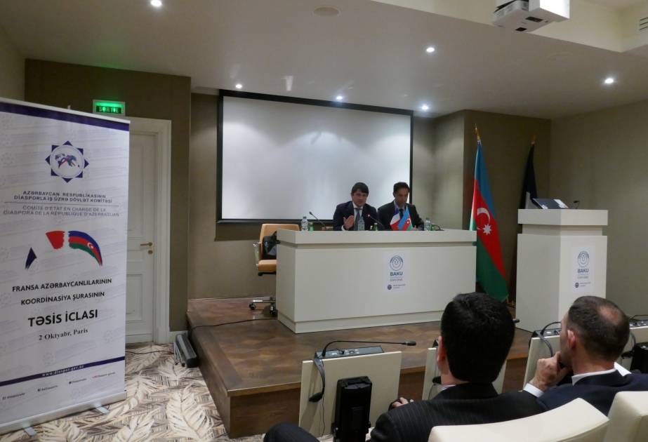 Instauration du Conseil de coordination des Azerbaïdjanais de France VIDEO