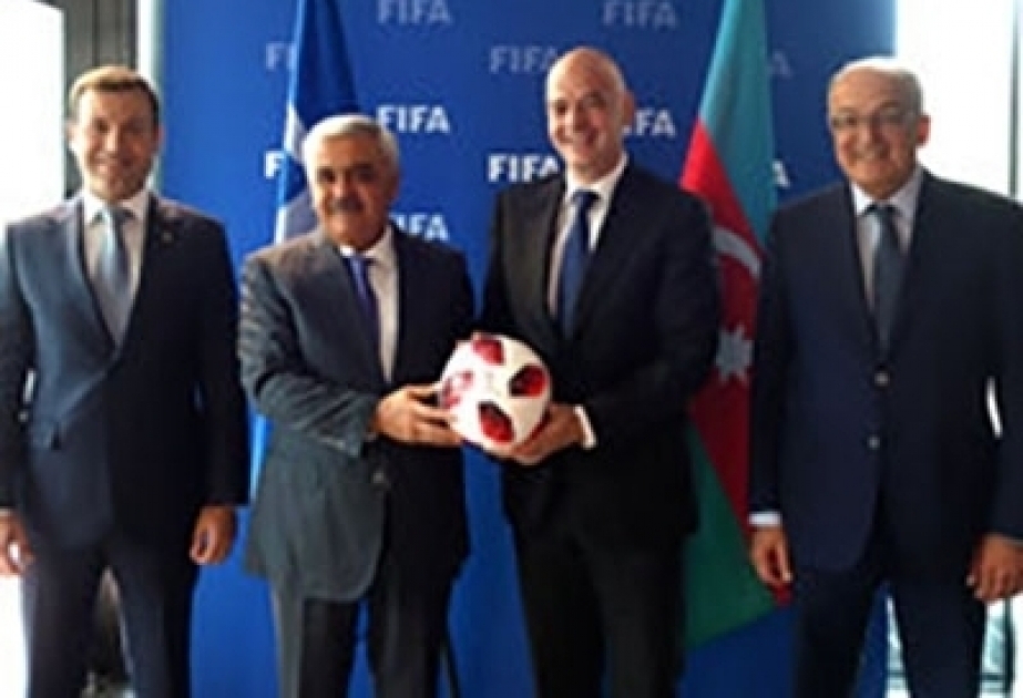 La direction de l’AFFA rencontre le président de la FIFA