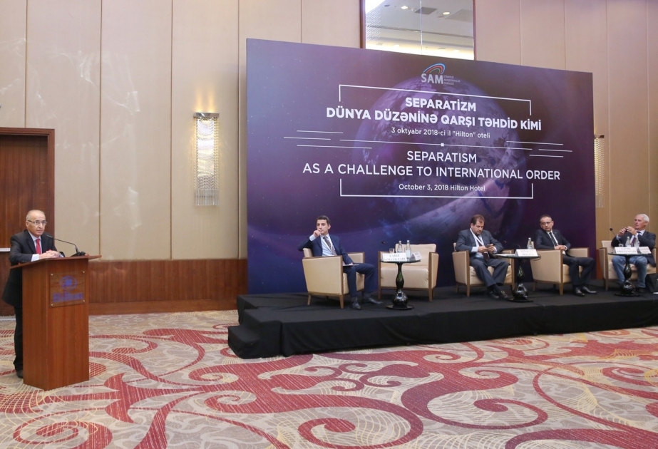Baku hosts "Separatism as a challenge to International Order" international conference