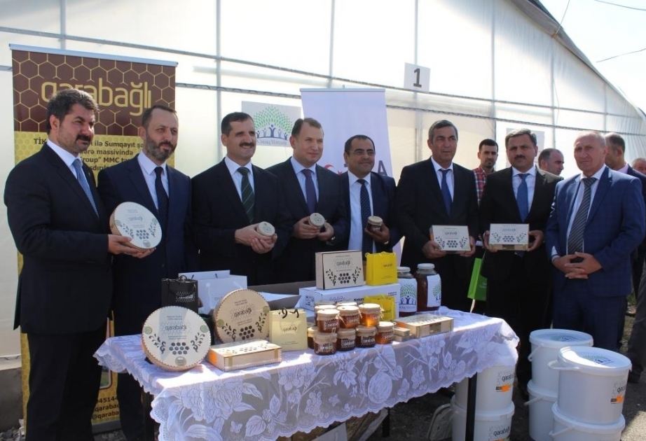 Продукция, производимая в тепличных и пчеловодческих хозяйствах, продается под брендом «Джоджуг Марджанлы»