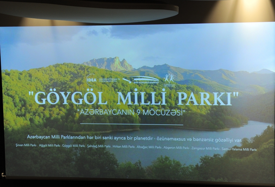 Bakı Konqres Mərkəzində gənclər “Göygöl Milli Parkı” sənədli filminə baxıblar