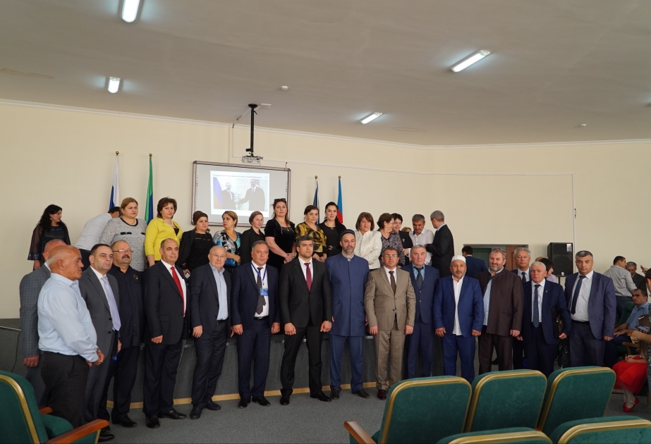 Azərbaycan Xalq Cümhuriyyətinin 100 illiyi Dərbənddə qeyd olunub