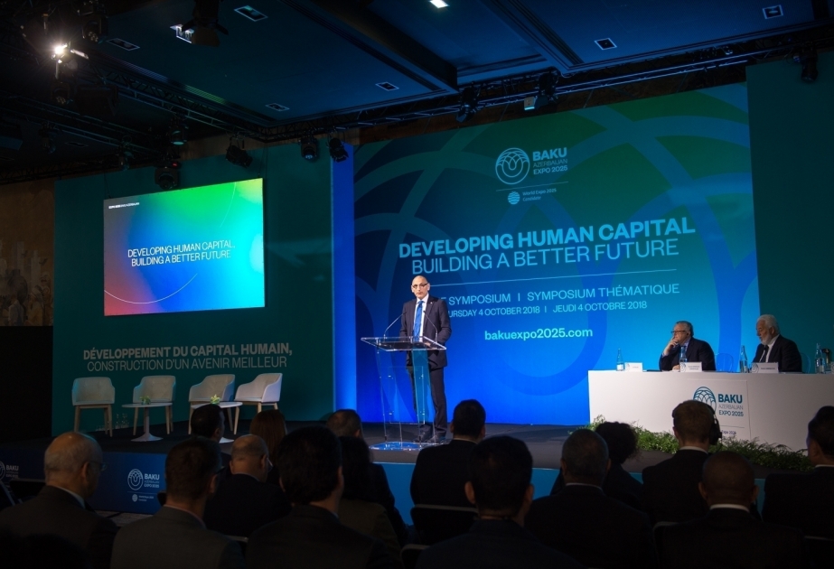 Symposium on Baku’s bid to host World Expo 2025 held in Paris VIDEO