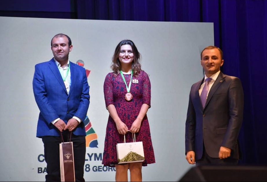 Şahmatçılarımız üç lövhədə medal qazanıb