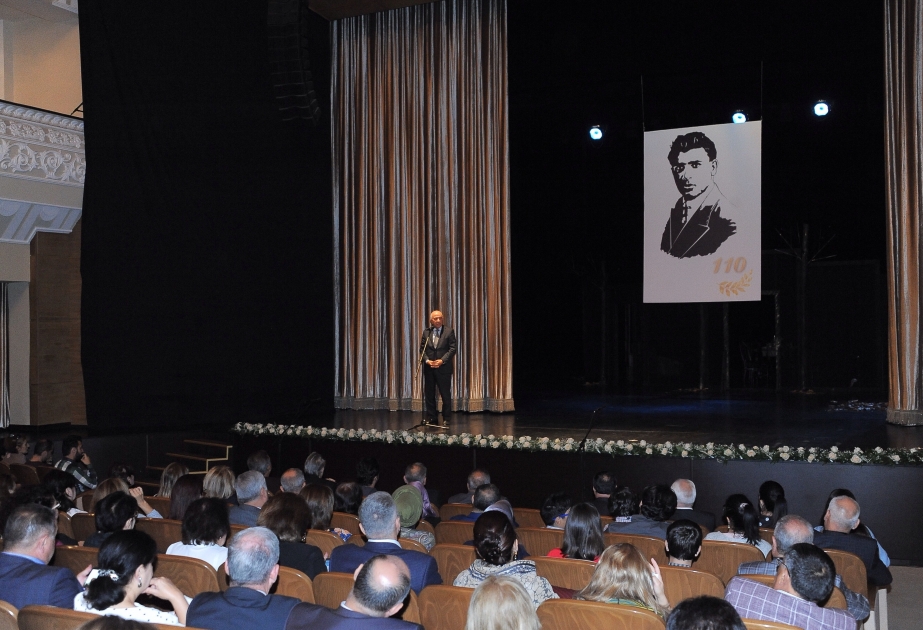 Mikayıl Müşfiqin 110 illiyinə həsr edilmiş tamaşanın premyerası olub