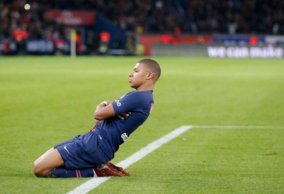 PSJ-nin hücumçusu Kilian Mbappe 13 dəqiqəyə poker edib