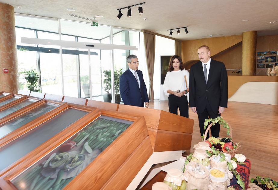 2015年米兰世博会阿塞拜疆国家馆在巴库国家海滨公园重建