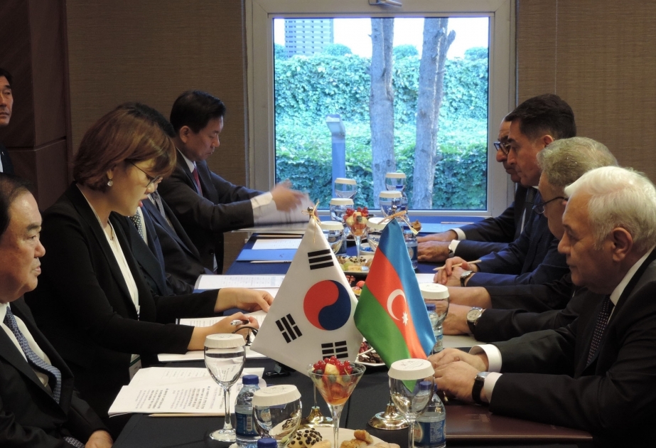 阿塞拜疆与韩国两国议长在安塔利亚举行会晤