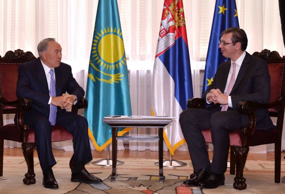 الرئيس الصربي في زيارة رسمية إلى كازاخستان