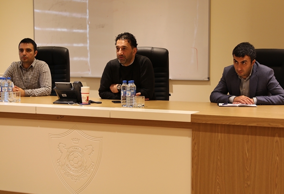 “Qarabağ” klubunun direktoru akademiyanın heyəti ilə görüşüb