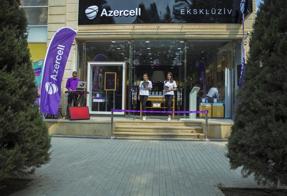 ®  Магазин Azercell Exclusive теперь в Агджабеди