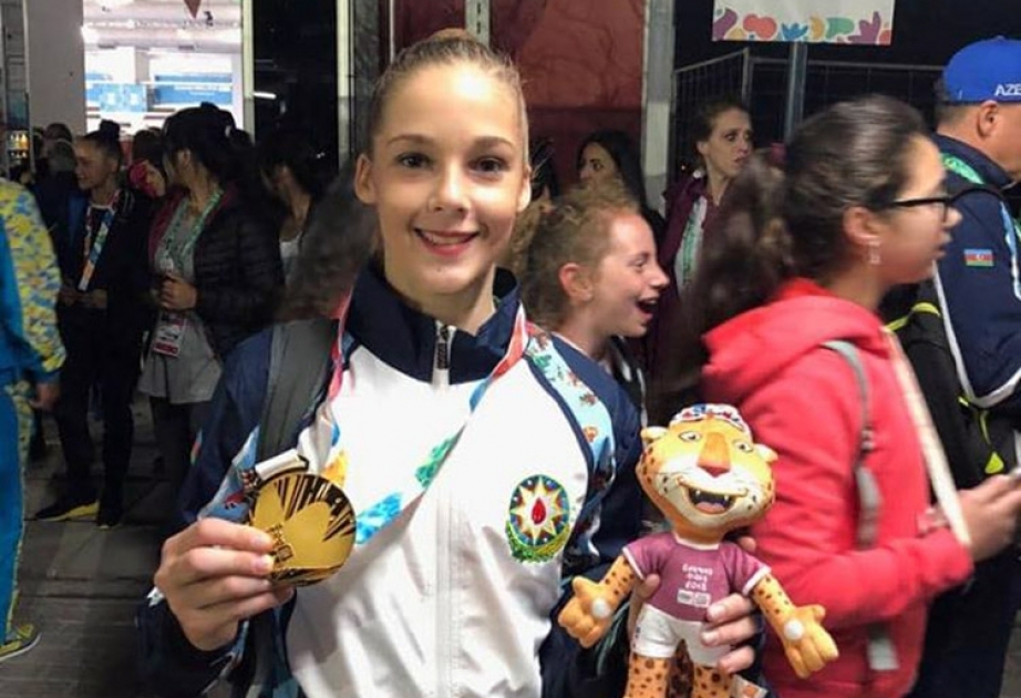 Jeux olympiques de la jeunesse d’été : une gymnaste azerbaïdjanaise sacrée championne