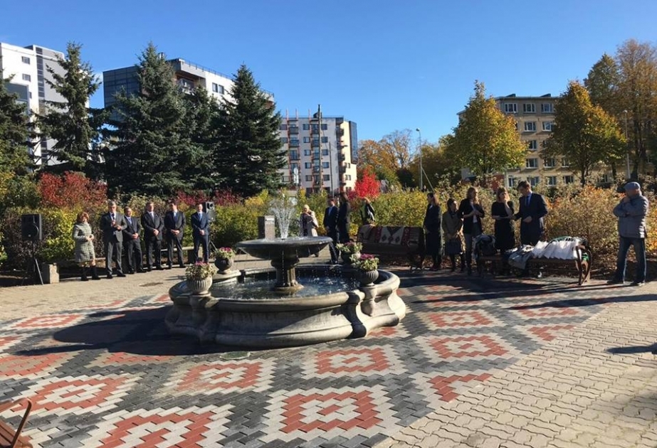 Tallində Azərbaycanın və Estoniyanın 100 illiyi münasibətilə park açılıb
