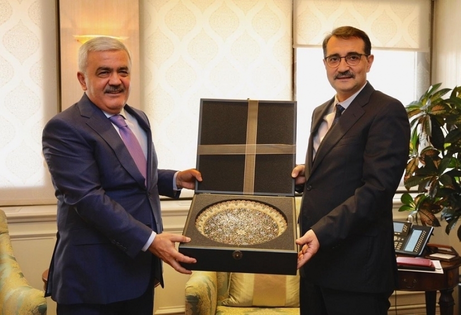 SOCAR president meets with Turkish energy and natural resources minister