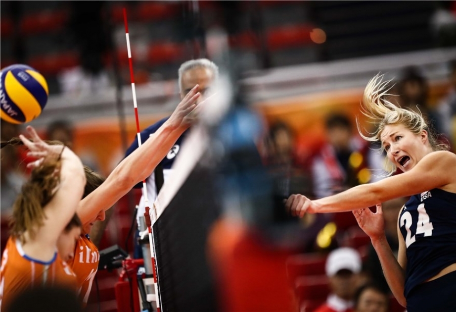 Qadınlar arasında voleybol üzrə dünya çempionatının III turunda növbəti oyunlar keçirilib