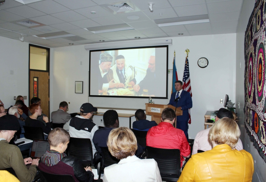 Azerbaijan’s interfaith peace and harmony hailed at a U.S. university