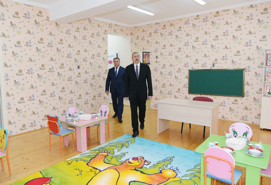 Lerik: Neue Kindereinrichtung mit 100. Plätzen zur Nutzung übergeben VIDEO