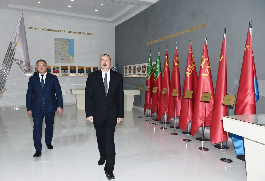В Лерике открылся Музей флага ВИДЕО