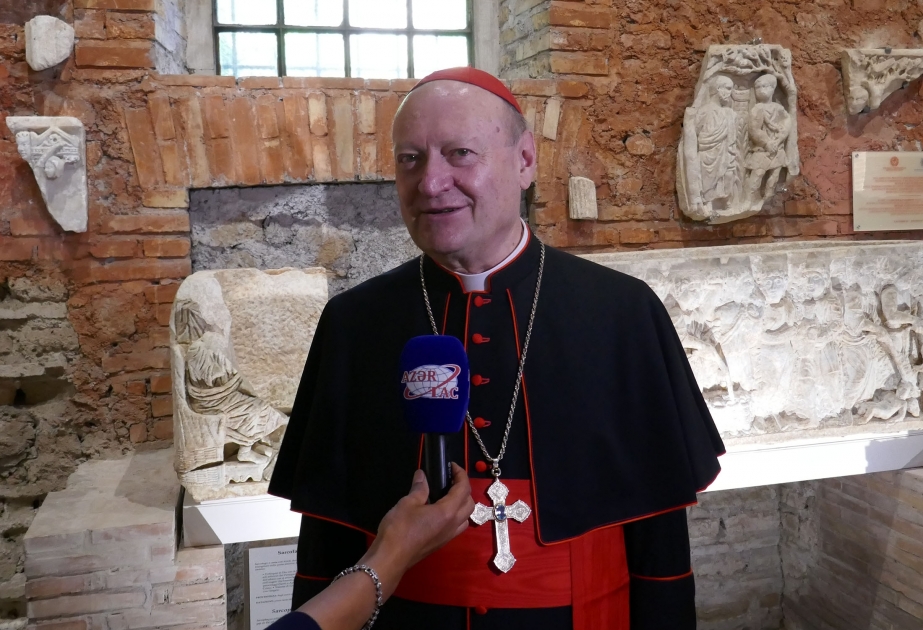 Kardinal Canfranko Ravazi: Azərbaycanla əməkdaşlığımız çox yüksək səviyyədədir
