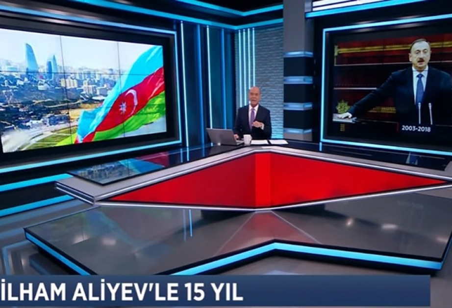 Türkiyənin “Haber Global” kanalında Prezident İlham Əliyevin rəhbərliyi ilə Azərbaycanın qazandığı nailiyyətlərə dair süjet yayımlanıb VİDEO