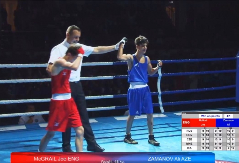 Le boxeur azerbaïdjanais Ali Zamanov sacré champion d’Europe