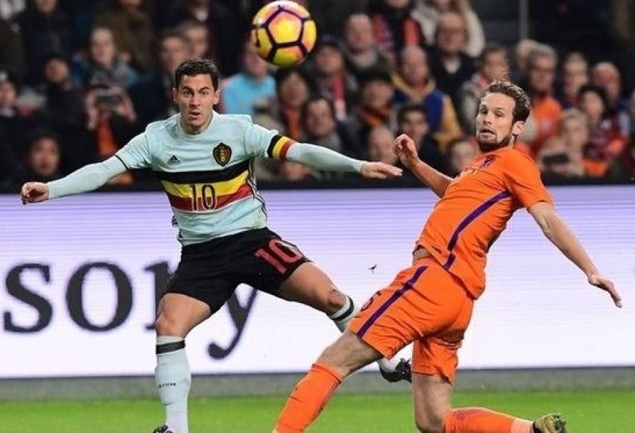 Сборные Бельгии и Голландии сыграли вничью в товарищеском матче