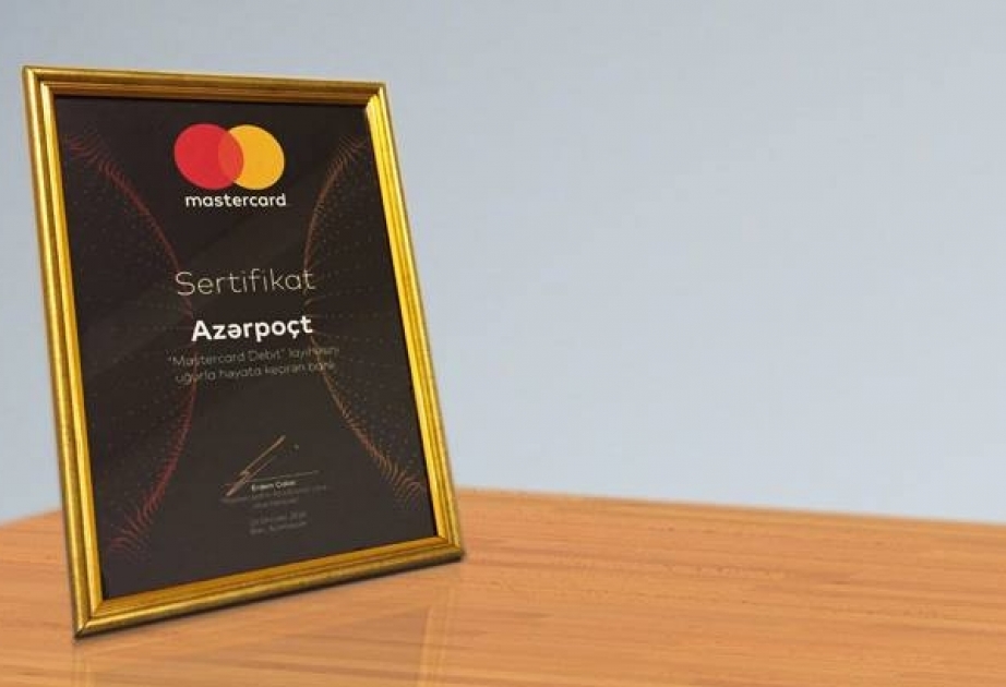“Azərpoçt” MMC bank nominasiyasının qalibi olub