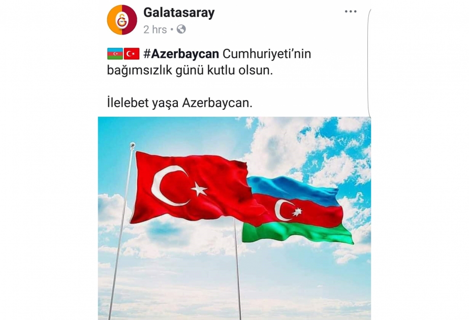 Türkiyə Super Liqasının üç klubu Müstəqillik günü münasibətilə Azərbaycan xalqını təbrik edib