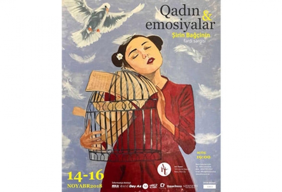 В Баку откроется выставка Ширин Бахчи под названием «Женщины и эмоции»