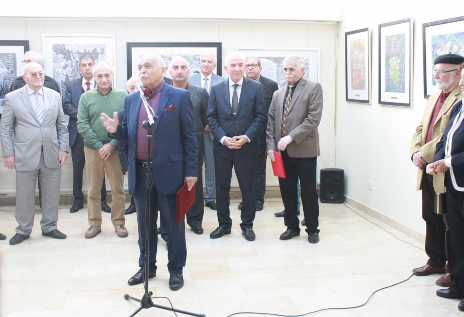 Xalq rəssamı Arif Hüseynovun yubiley sərgisi: “75 və 75”