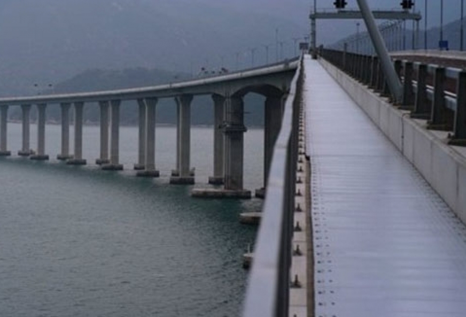 Hongkong-Zhuhai-Macau-Brücke wenige Tage vor Eröffnung