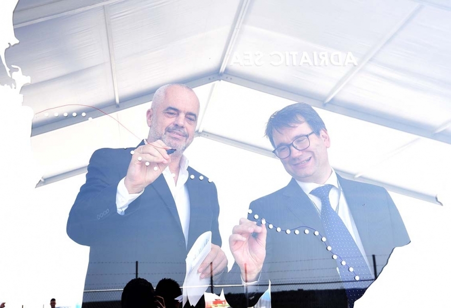 TAP- Pipeline: Bau des Offshore-Teils in Albanien begonnen