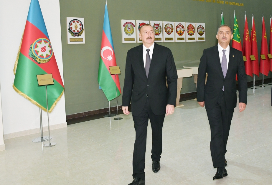 İmişlidə Bayraq Muzeyi istifadəyə verilib YENİLƏNİB VİDEO