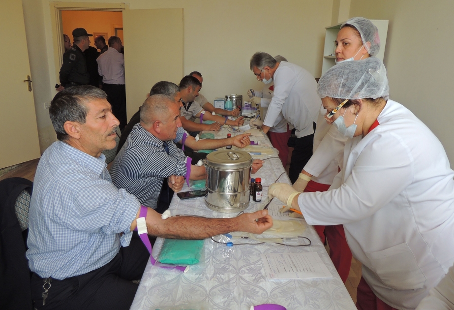 Xeyriyyə aksiyasında 137 nəfər könüllü qan verib