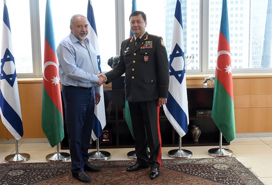 Azərbaycan Silahlı Qüvvələrinin Baş Qərargah rəisi İsrailin müdafiə naziri ilə görüşüb