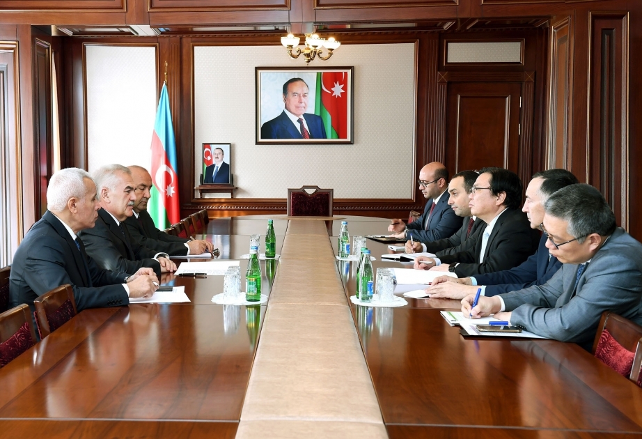 Chairman of Nakhchivan Supreme Assembly meets with Asian Development Bank vice-president