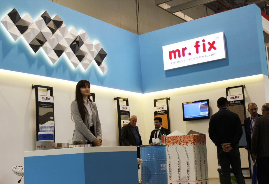 ®  Mr.Fix участвует на Международной строительной выставке с широким ассортиментом продукции