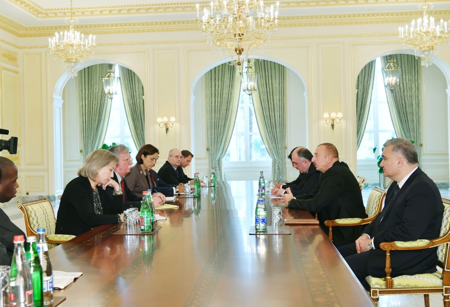 President Ilham Aliyev received U.S. President’s national security adviser VIDEO