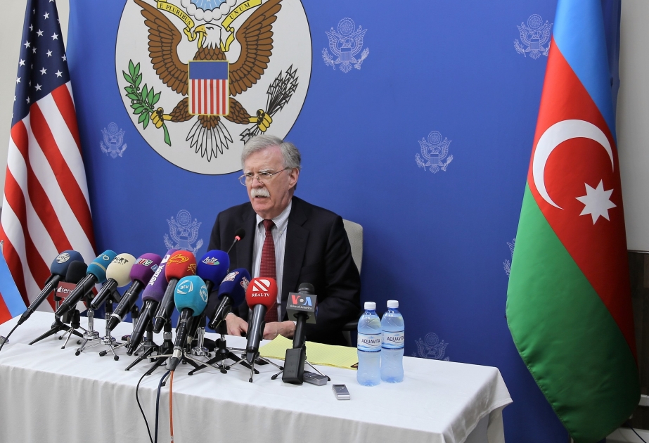 Con Bolton: ABŞ Dağlıq Qarabağ münaqişəsinin həlli istiqamətində səylərini bundan sonra da davam etdirəcək