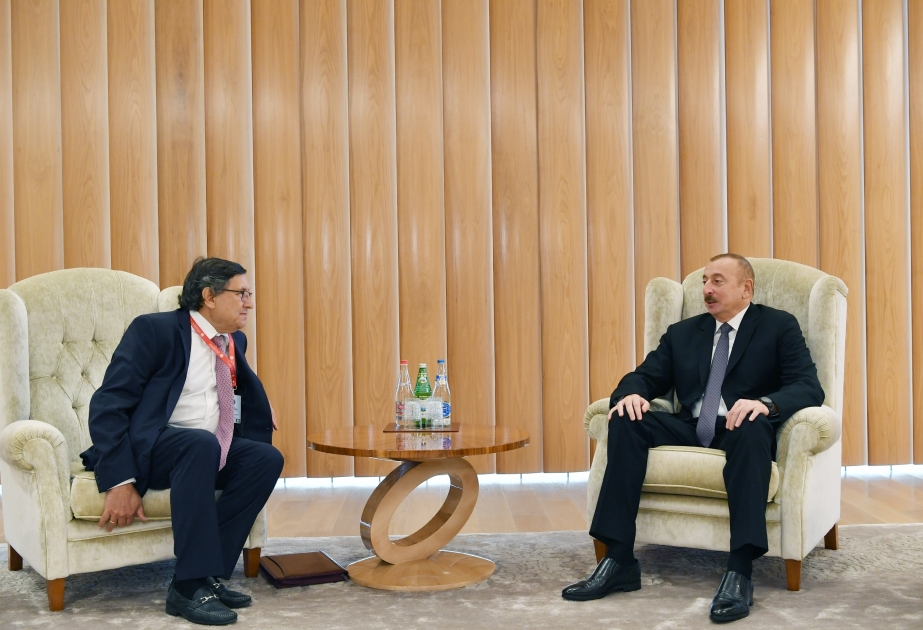 الرئيس إلهام علييف يستقبل نائب الأمين العام للأمم المتحدة