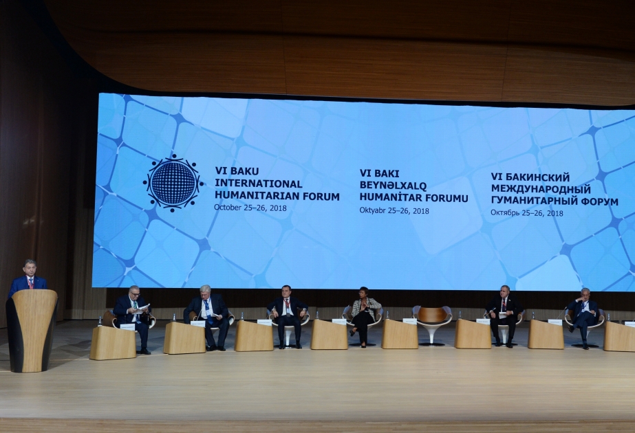 VI Bakı Beynəlxalq Humanitar Forumu işini plenar sessiyalarla davam etdirib VİDEO