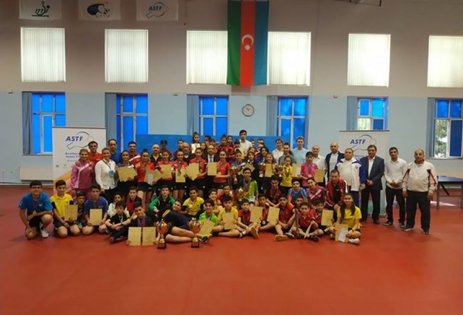 Stolüstü tennis üzrə Azərbaycan kuboku yarışlarına yekun vurulub