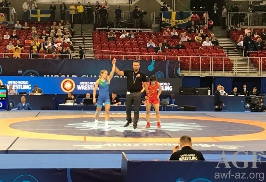 Azerbaijani wrestler Stadnik wins silver at world championships