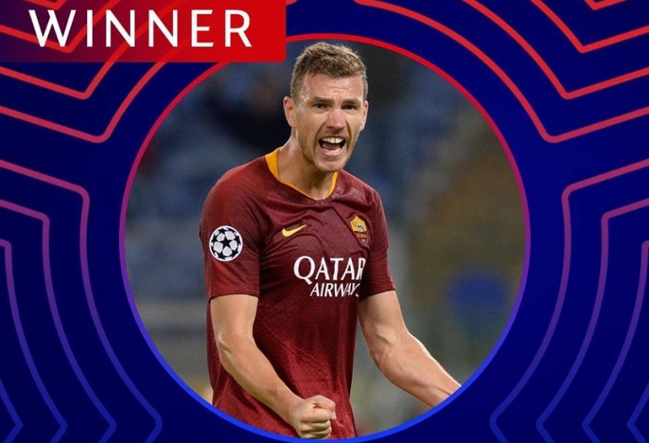 Edin Ceko UEFA Çempionlar Liqasının üçüncü turunun ən yaxşı oyunçusu seçilib