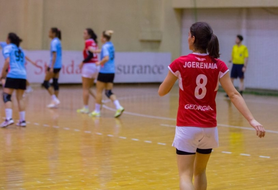 Gürcüstanın “Olimpiya” həndbol komandası Azərbaycan çempionatında ilk qələbəsini qazanıb