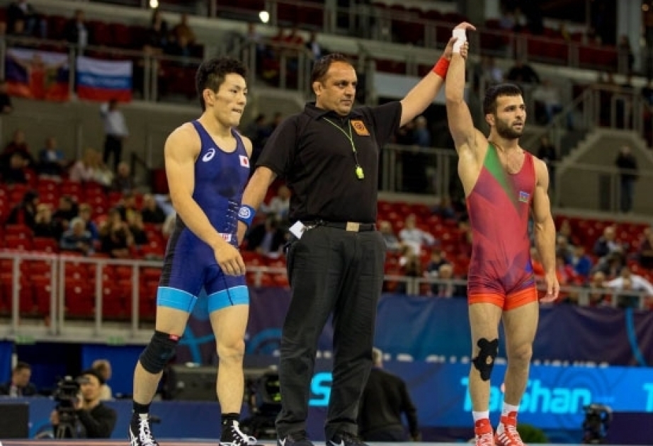 Azerbaijani Greco-Roman wrestler crowned world champion VIDEO