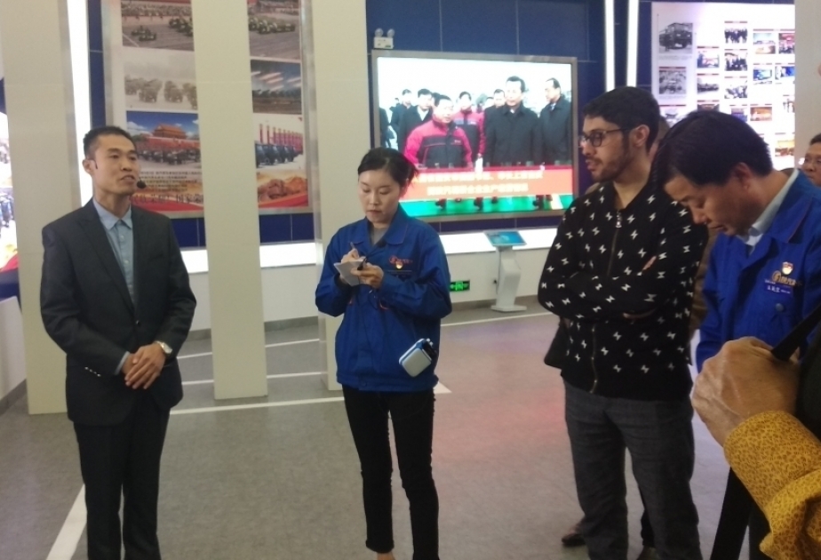 Media representatives of SCO member states view Shaanxi Automobile Group Holdings VIDEO