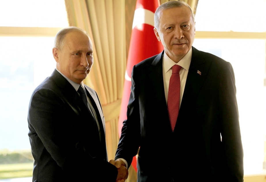 Владимир Путин поздравил Президента Турции с 95-й годовщиной провозглашения республики
