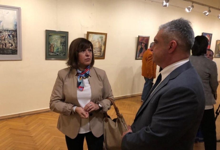 Картины азербайджанской художницы представлены в Музее искусств в Батуми